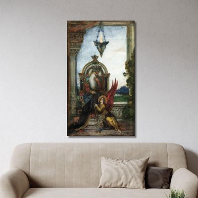 King David 2 Gustave Moreau gmr12 canvas print 