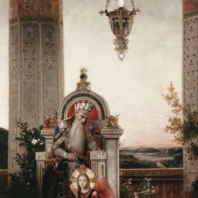 King David Gustave Moreau gmr13 canvas print