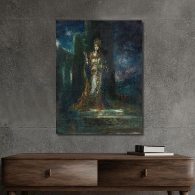 The Bride Of The Night Gustave Moreau gmr14 canvas print 