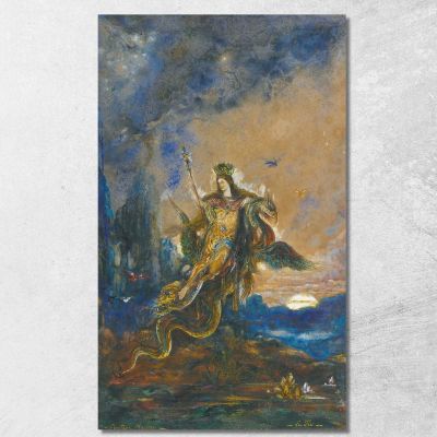 Fairy Gustave Moreau gmr15 canvas print 