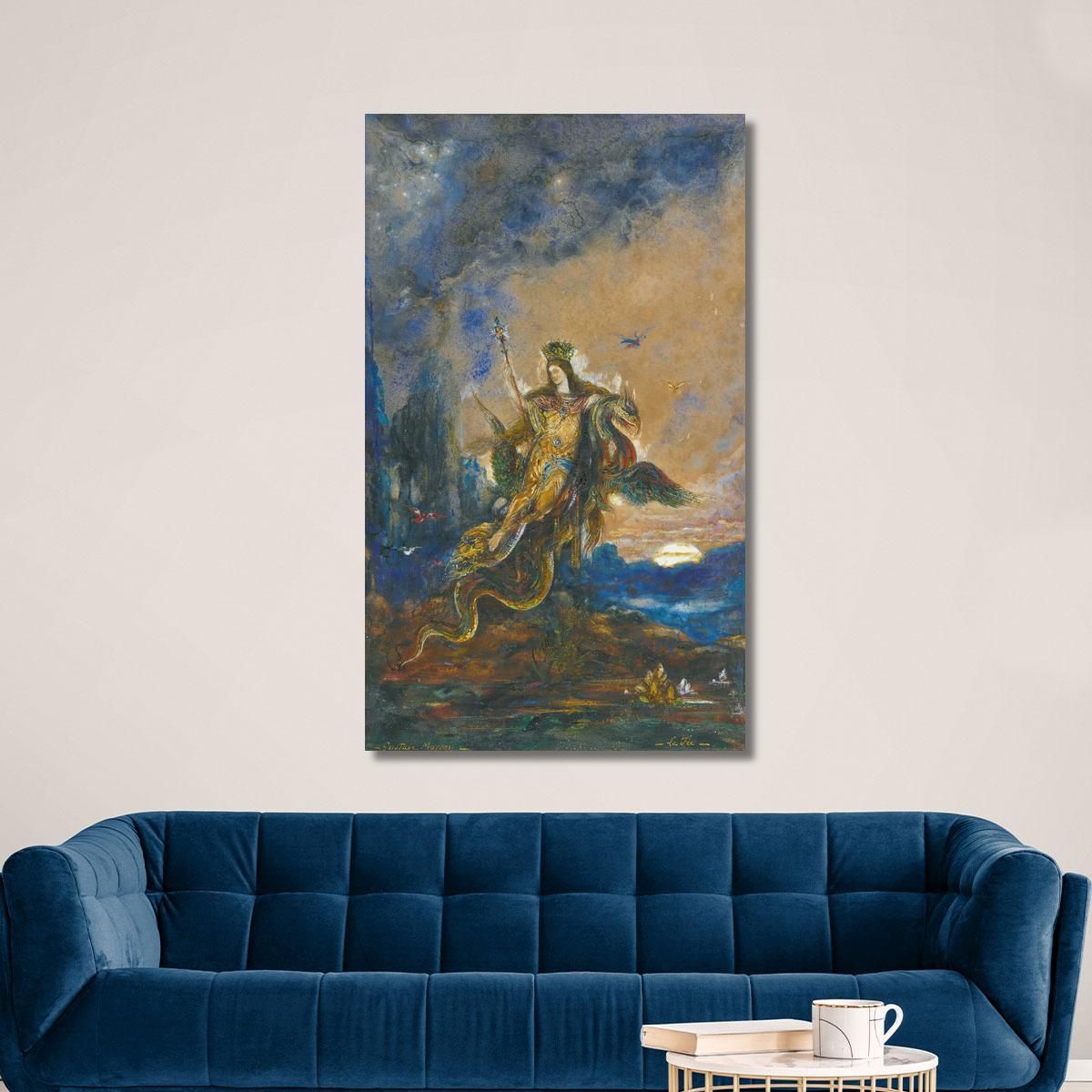 Fairy Gustave Moreau gmr15 canvas print 