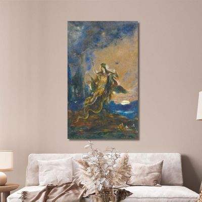 Fairy Gustave Moreau gmr15 canvas print 