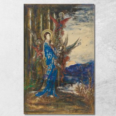 The Trials Gustave Moreau gmr23 canvas print 
