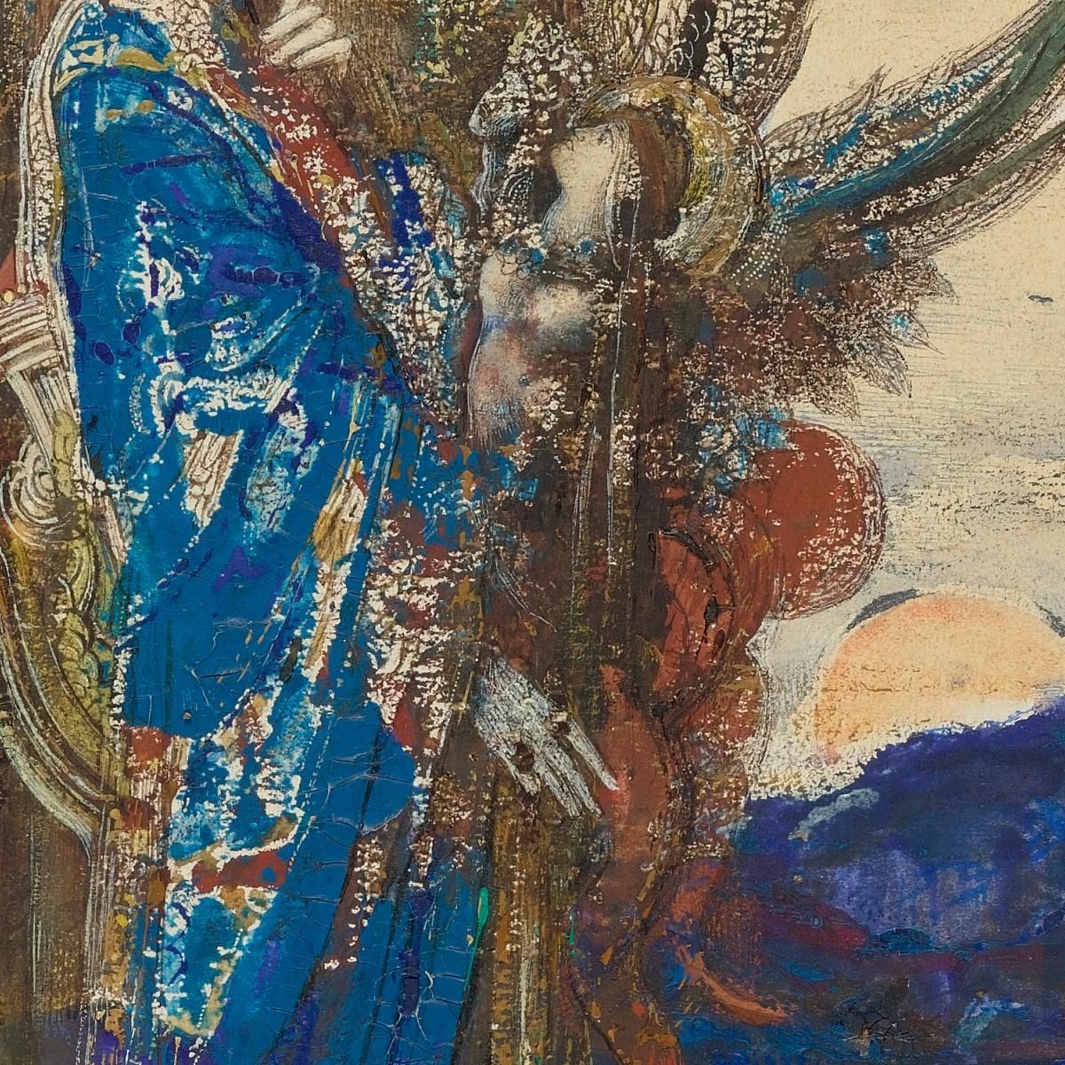 The Trials Gustave Moreau gmr23 canvas print