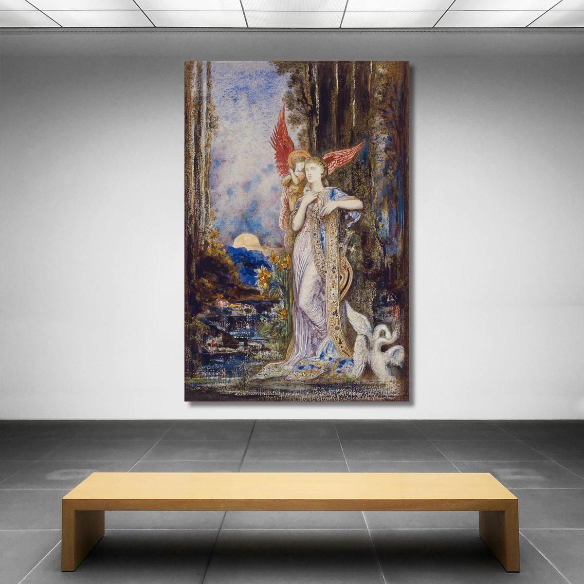 L' Inspiration Gustave Moreau gmr24 canvas print 