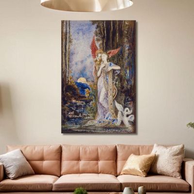 L' Inspiration Gustave Moreau gmr24 canvas print 