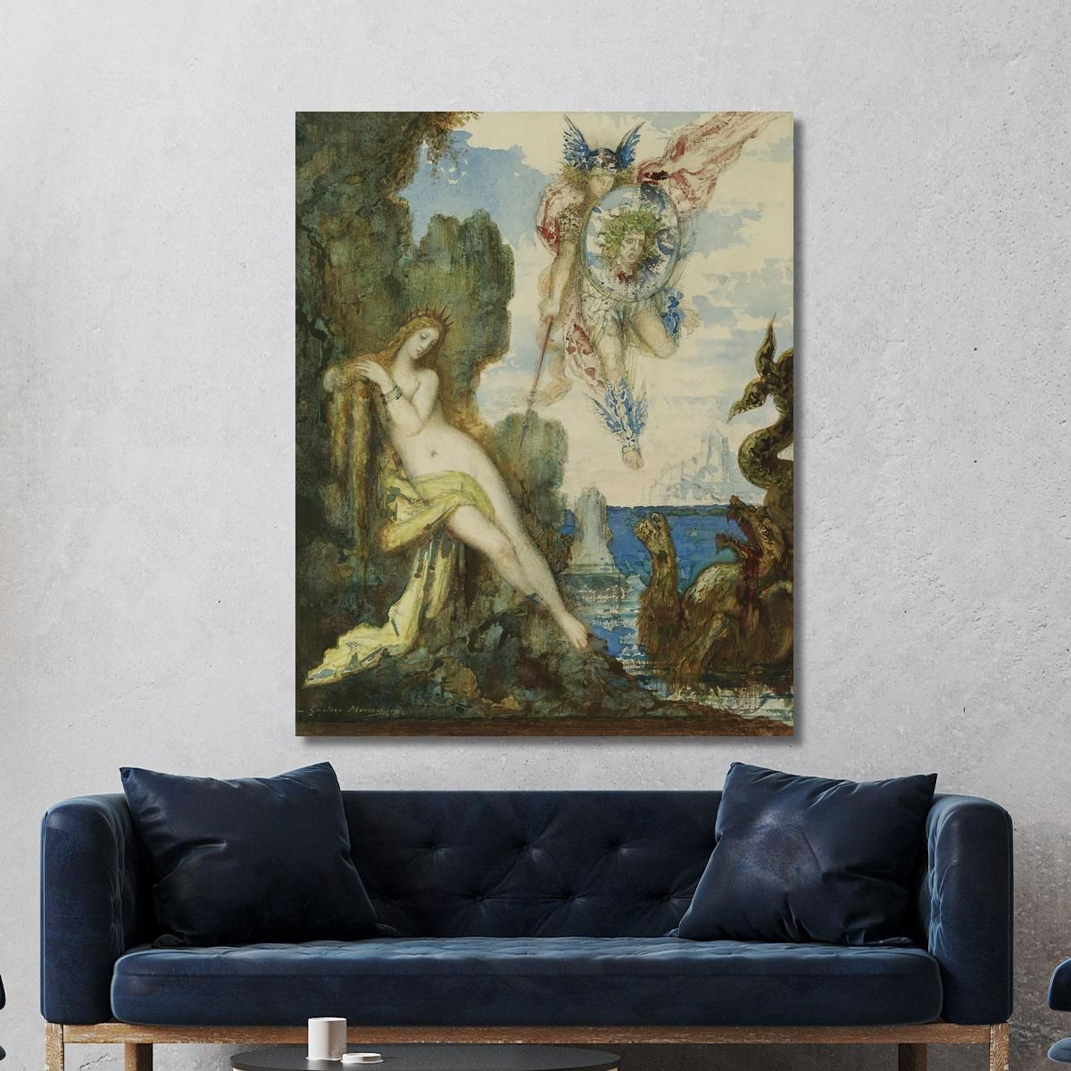 Persee And Andromeda Gustave Moreau gmr27 canvas print 