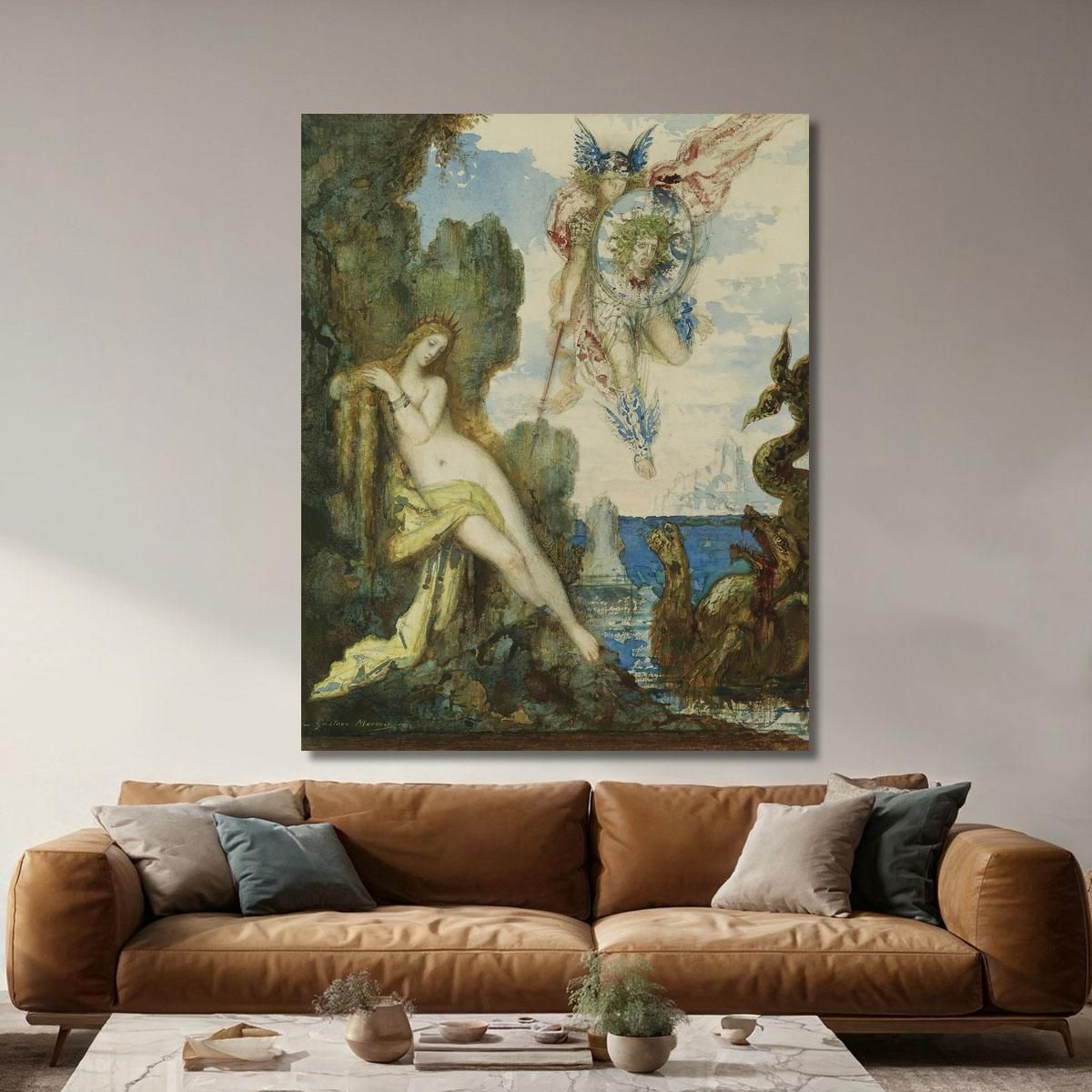 Persee And Andromeda Gustave Moreau gmr27 canvas print 