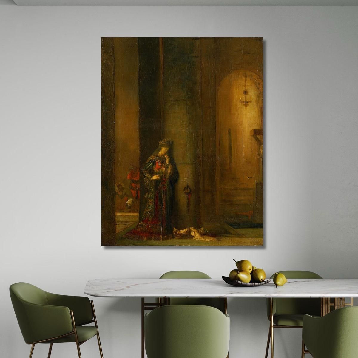 Salome At The Prison Gustave Moreau gmr33 canvas print 