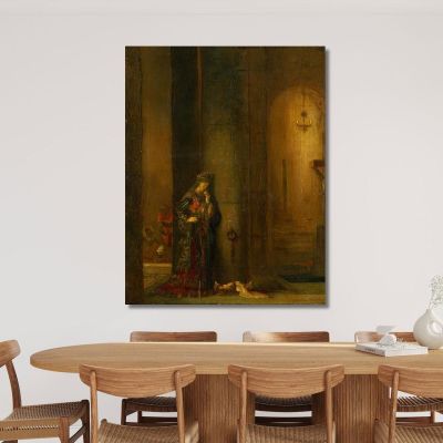 Salome At The Prison Gustave Moreau gmr33 canvas print 