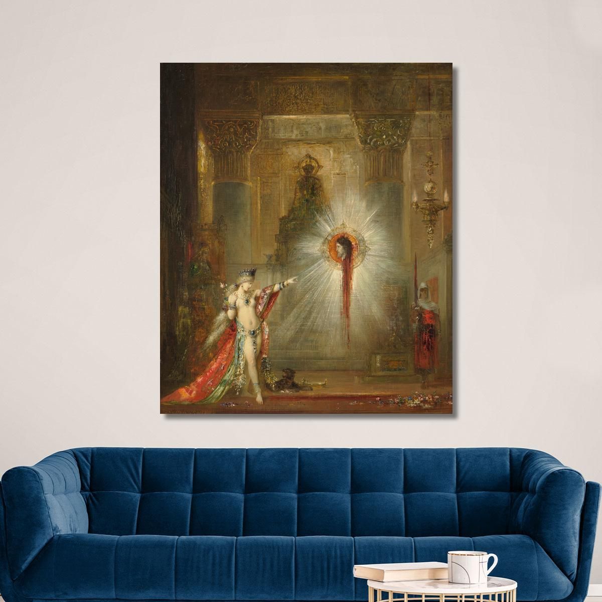 The Apparition 2 Gustave Moreau gmr40 canvas print 
