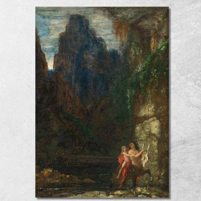 The Education Of Achilles Gustave Moreau gmr49 canvas print 