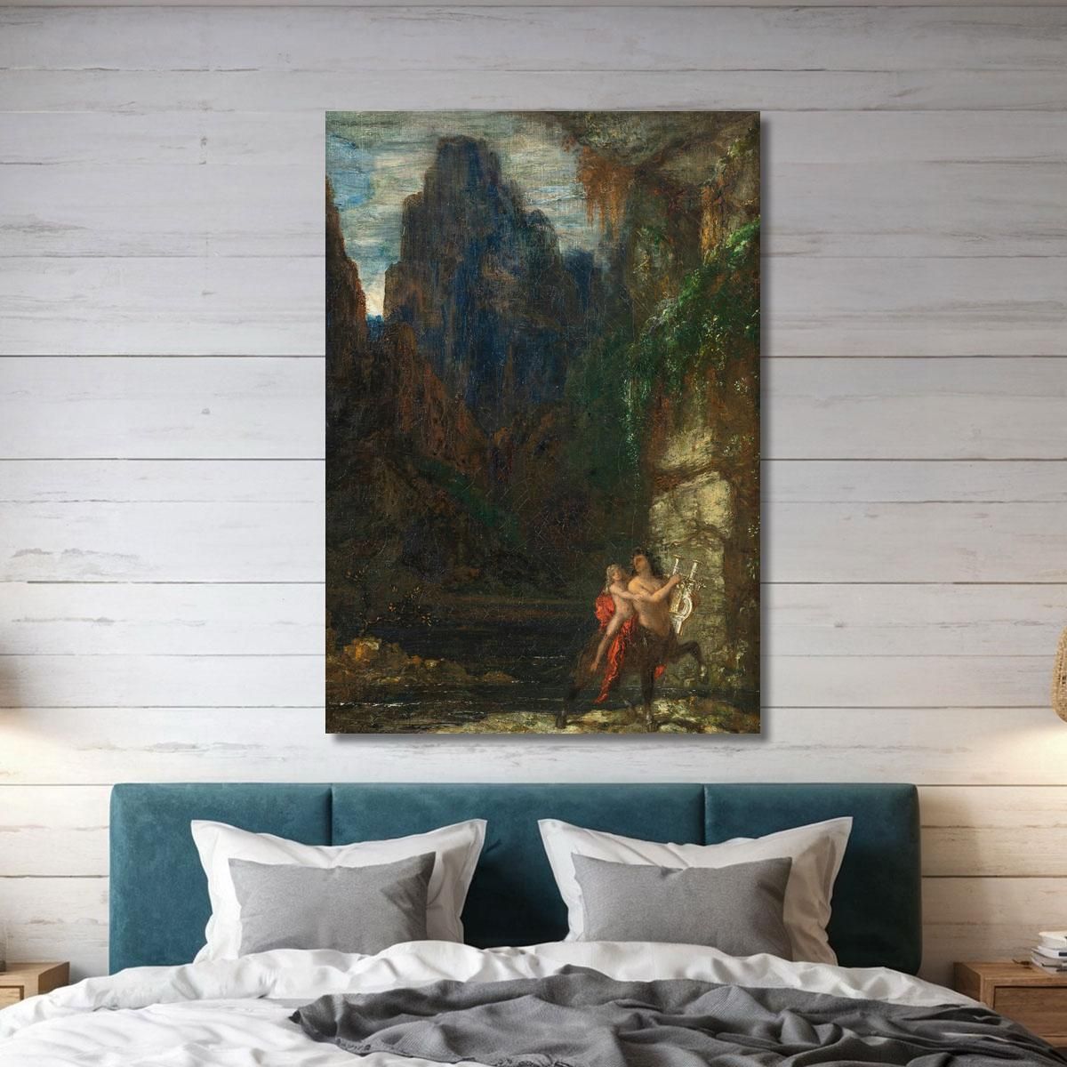 The Education Of Achilles Gustave Moreau gmr49 canvas print 