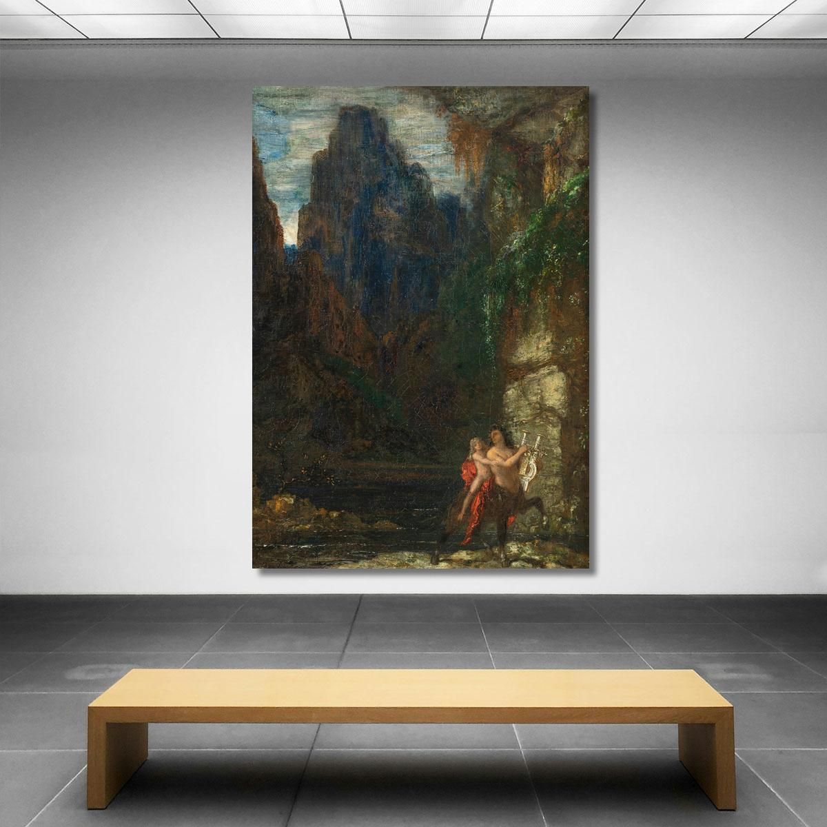 The Education Of Achilles Gustave Moreau gmr49 canvas print 