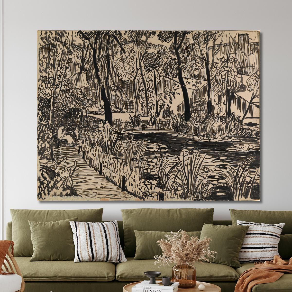 Arboretum Henry Lyman Sayen hls3 canvas print 