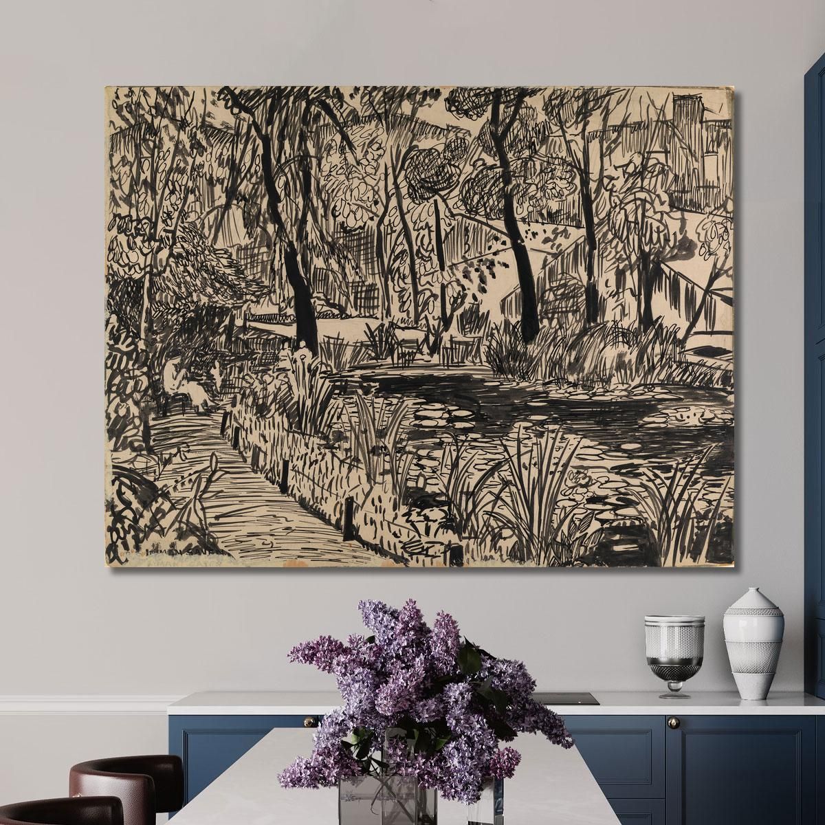 Arboretum Henry Lyman Sayen hls3 canvas print 