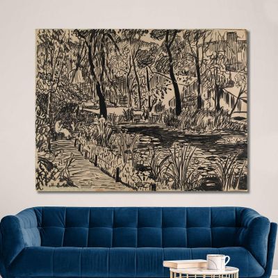 Arboretum Henry Lyman Sayen hls3 canvas print 