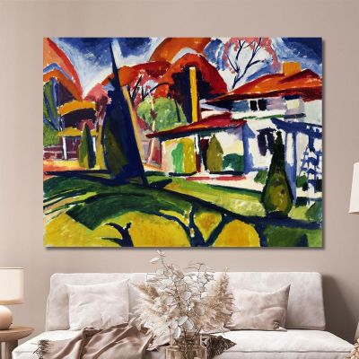 Newman'S House Henry Lyman Sayen hls25 canvas print 