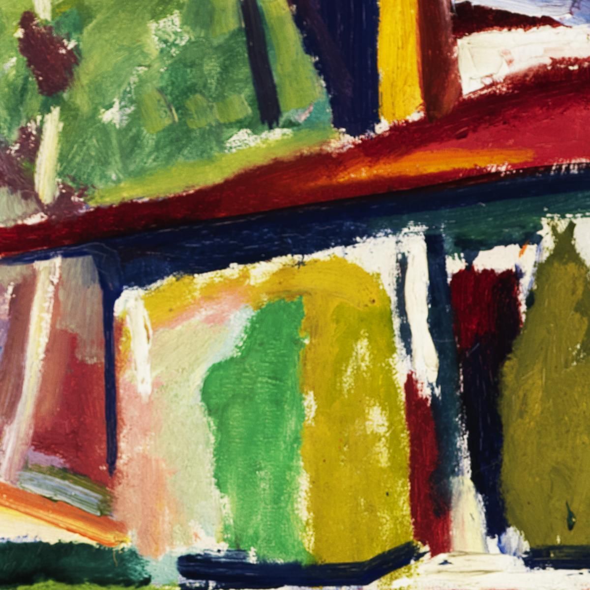Newman'S House Henry Lyman Sayen hls25 canvas print