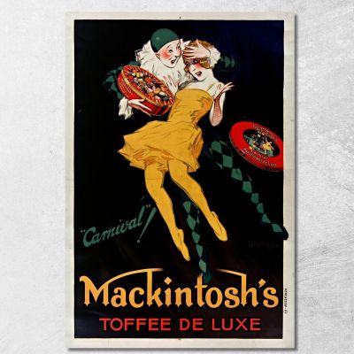 Carnival! Mackintosh'S Toffee De Luxe Jean d'Ylen jyl4 canvas print 