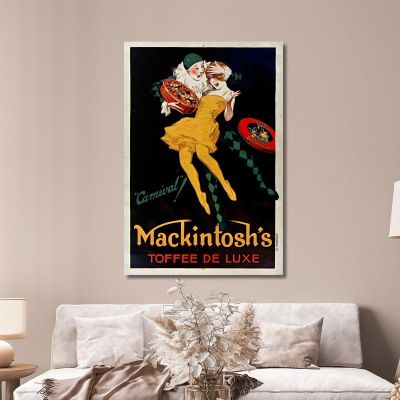 Carnival! Mackintosh'S Toffee De Luxe Jean d'Ylen jyl4 canvas print 