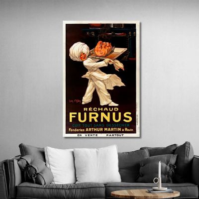 Furnus Stove Cooks Everything Without Drying Out Jean d'Ylen jyl21 canvas print 