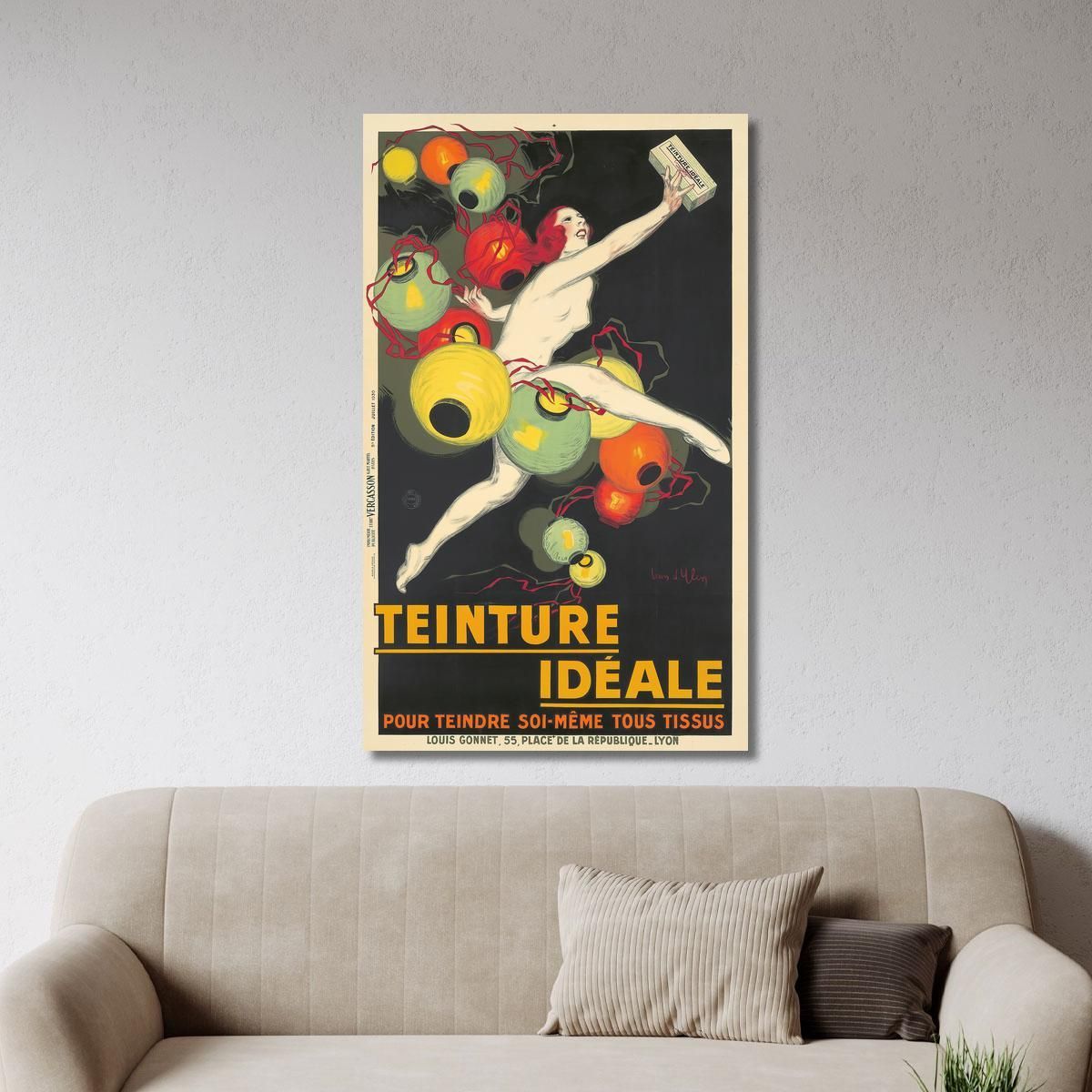 Ideal Dye Jean d'Ylen jyl25 canvas print 