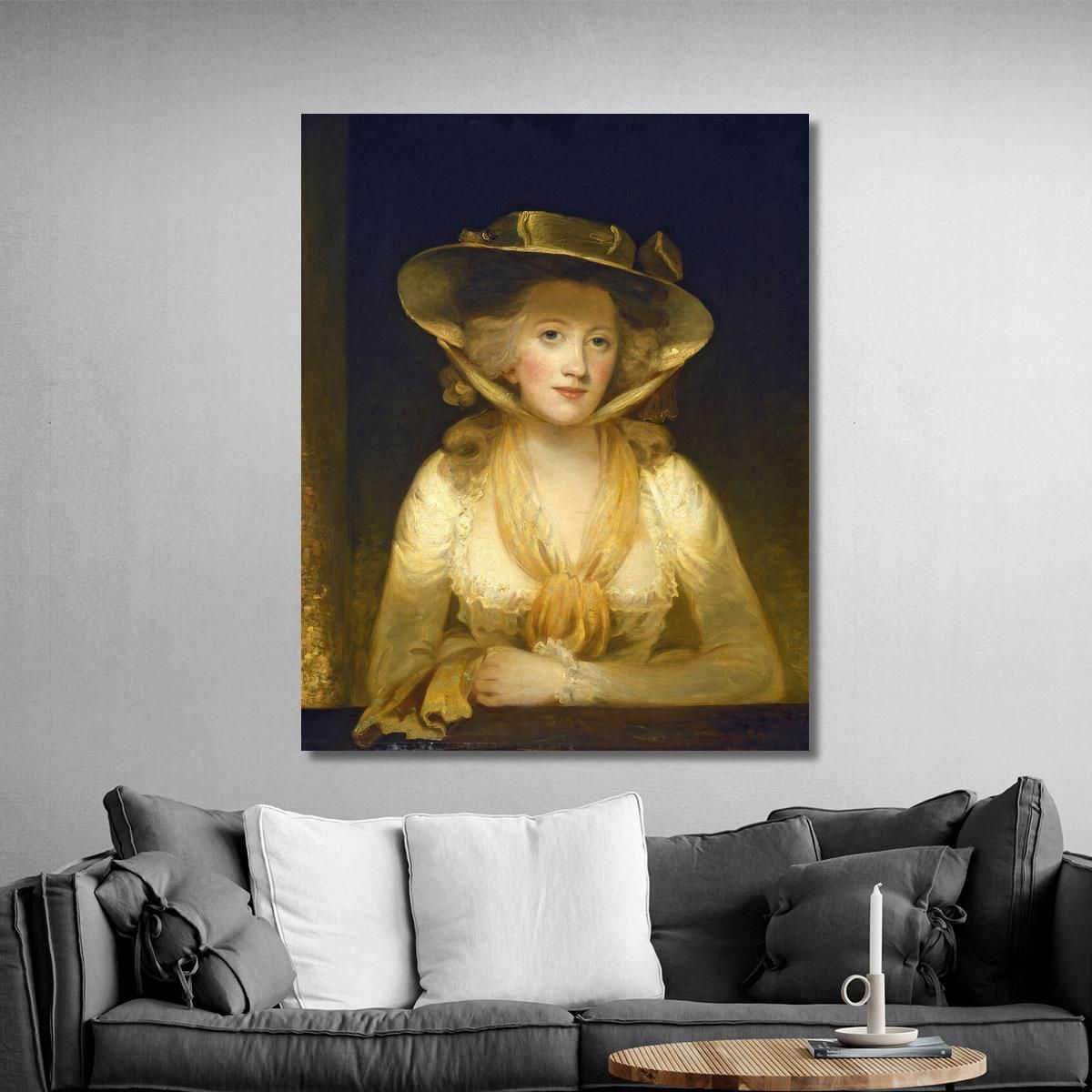 Lady Cunliffe John Hoppner jhp10 canvas print 