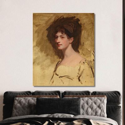 Lady Hester King John Hoppner jhp11 canvas print 