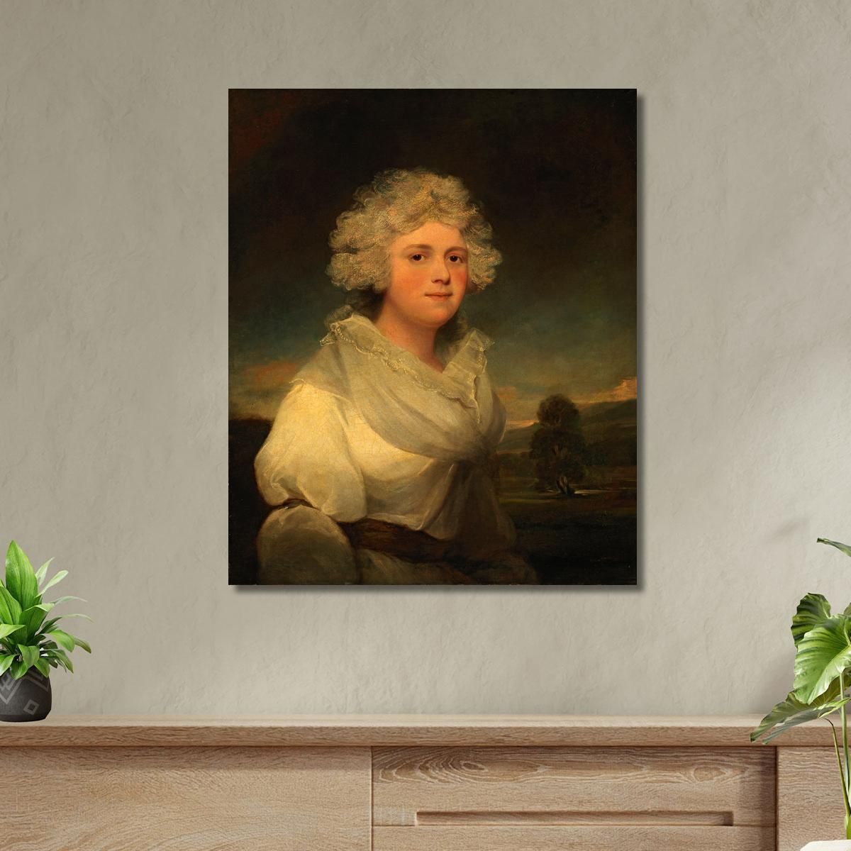 Mrs. Abington John Hoppner jhp14 canvas print 