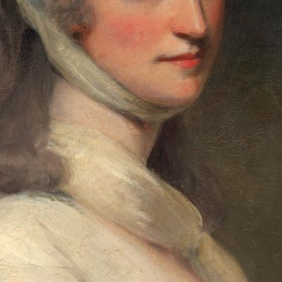 Mrs. Thomas Pechell Charlotte Clavering John Hoppner jhp20 canvas print
