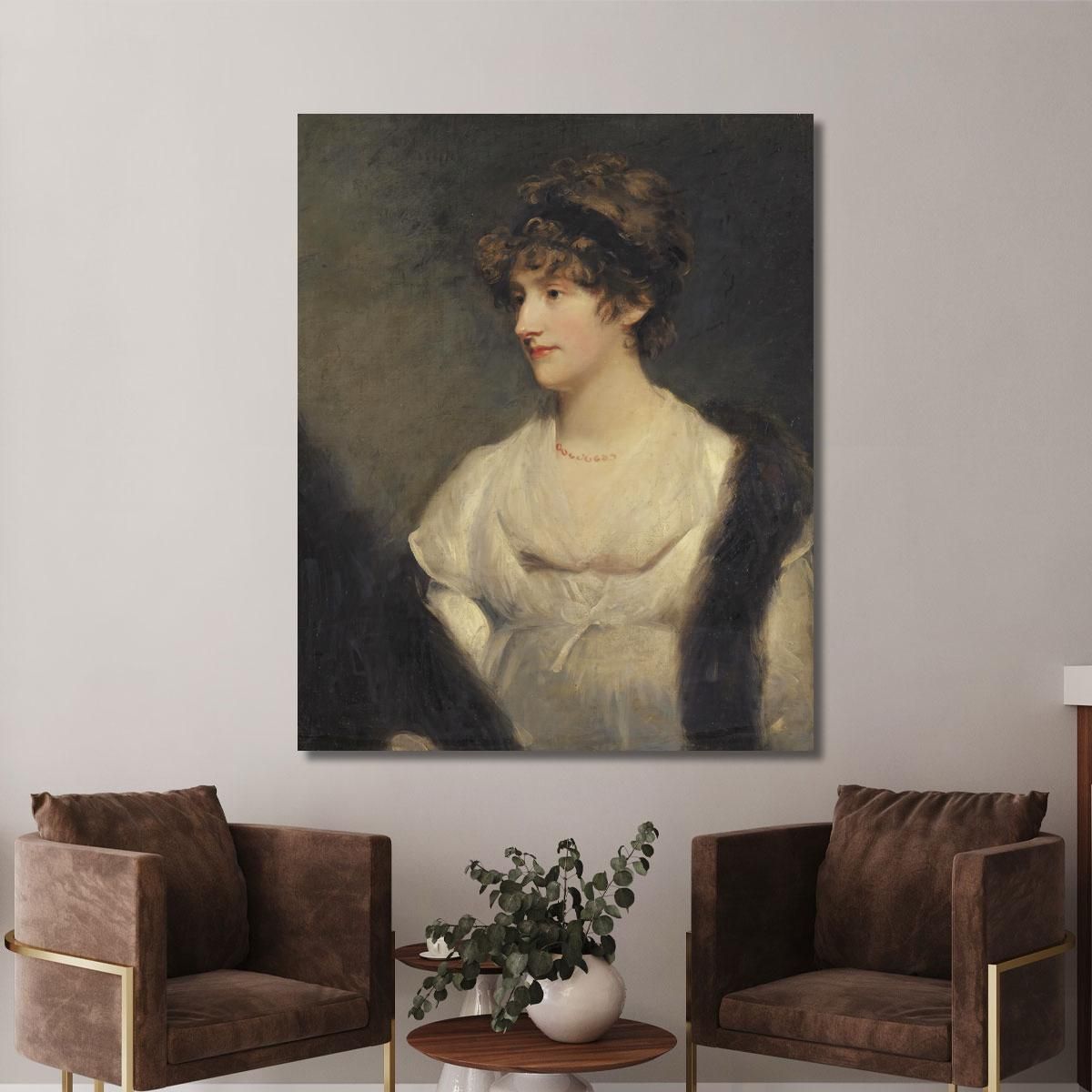 Portrait Of Jane Frere Lady Orde John Hoppner jhp31 canvas print 