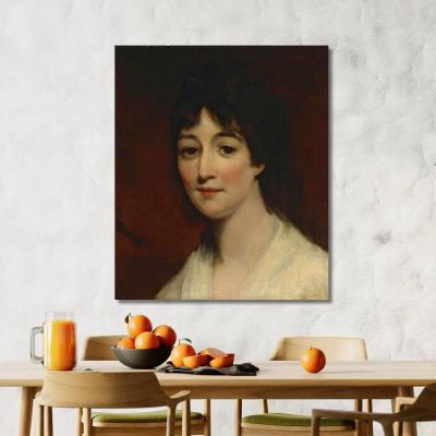 Portrait Of Lady Cavendish John Hoppner jhp32 canvas print 