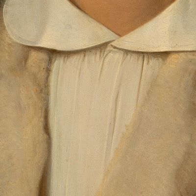 Portrait Of The Painter Philipp Veit Joseph Binder jbn10 canvas print