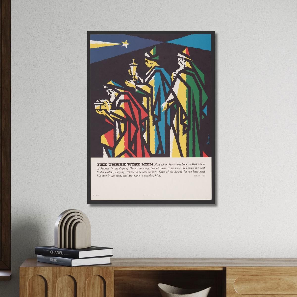 The Three Wise Men Joseph Binder jbn23 canvas print 
