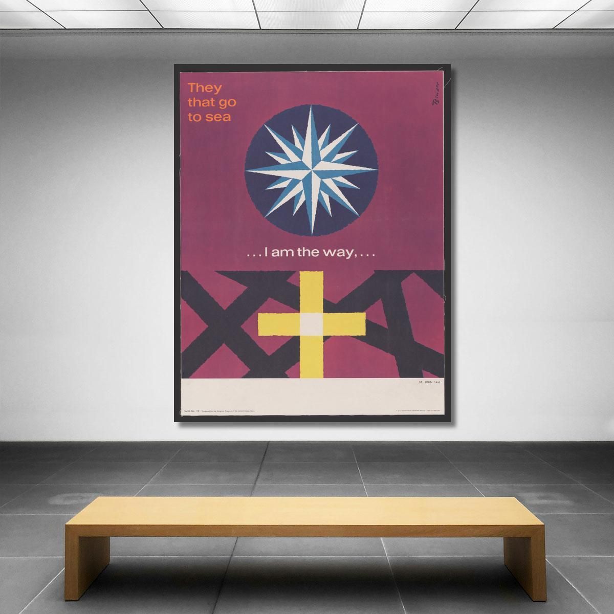 I Am The Way St. John Joseph Binder jbn25 canvas print 
