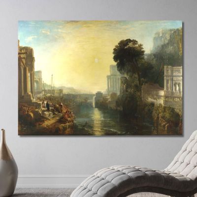 Dido Building Carthage Joseph Mallord William Turner jwt2 canvas print 