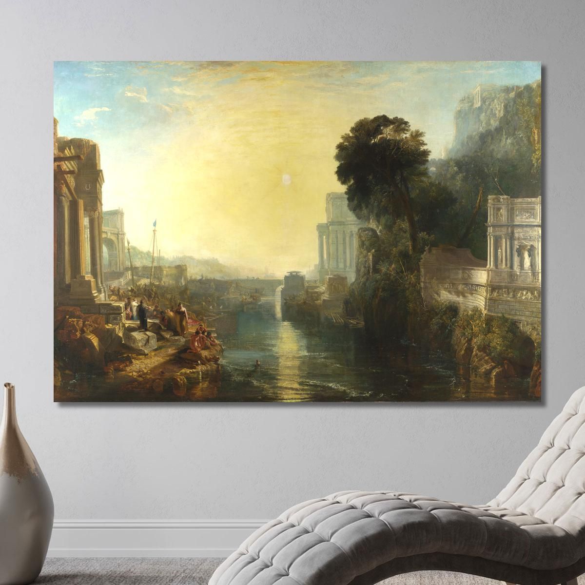 Dido Building Carthage Joseph Mallord William Turner jwt2 canvas print 