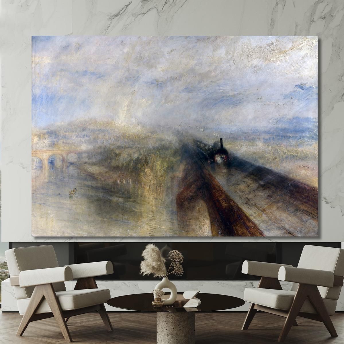 Rain Steam And Speed The Great Western Railway Joseph Mallord William Turner jwt5 canvas print 