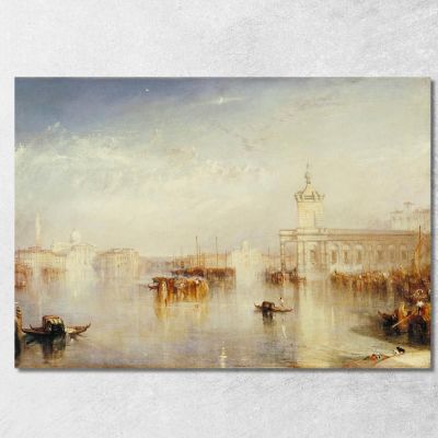 The Dogano San Giorgio Citella From The Steps Of The Europa Joseph Mallord William Turner jwt11 canvas print 