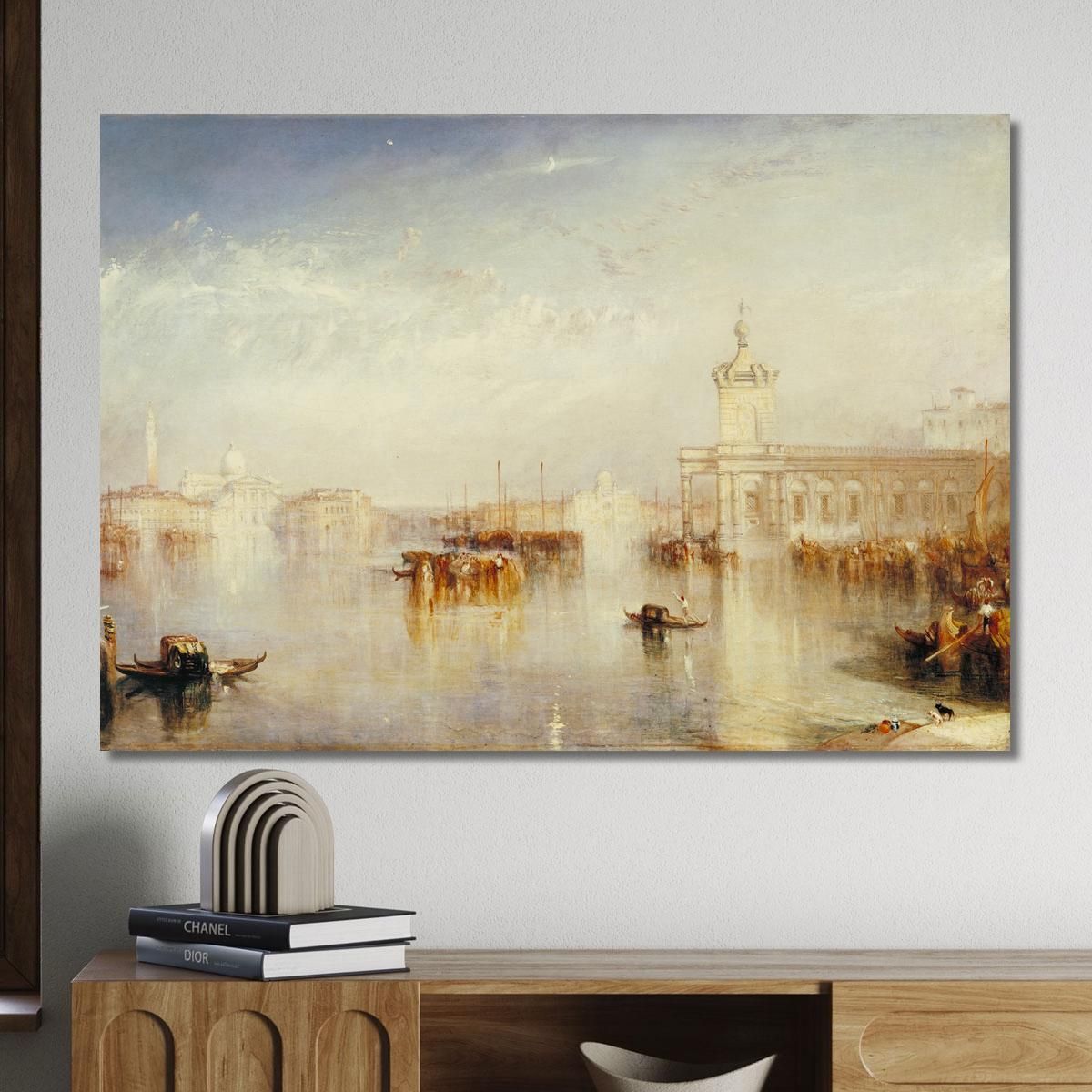 The Dogano San Giorgio Citella From The Steps Of The Europa Joseph Mallord William Turner jwt11 canvas print 