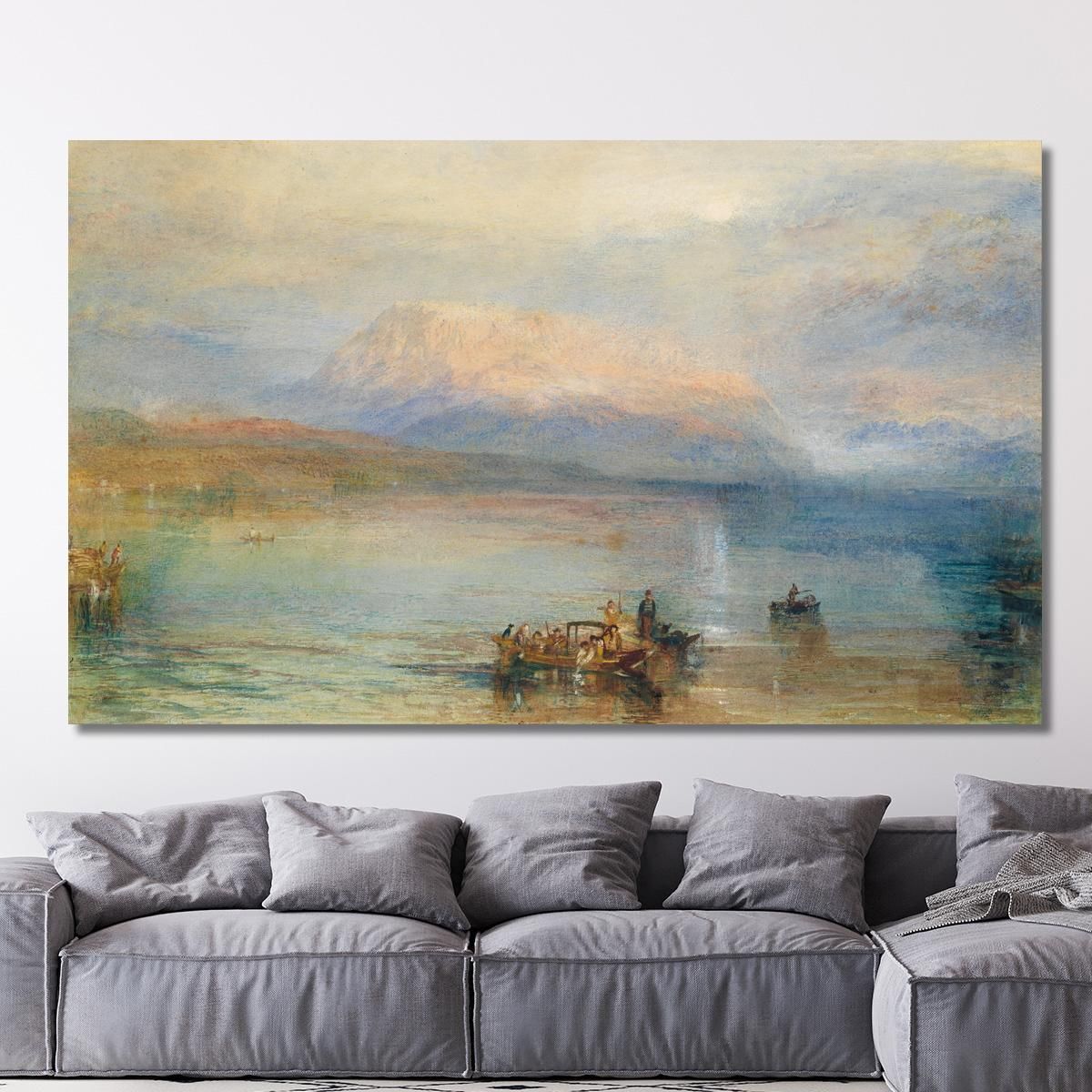 The Red Rigi Joseph Mallord William Turner jwt13 canvas print 