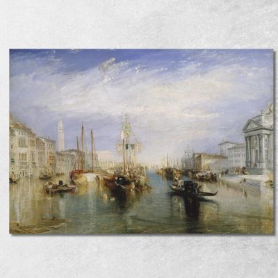 Venice From The Porch Of Madonna Della Salute Joseph Mallord William Turner jwt16 canvas print 