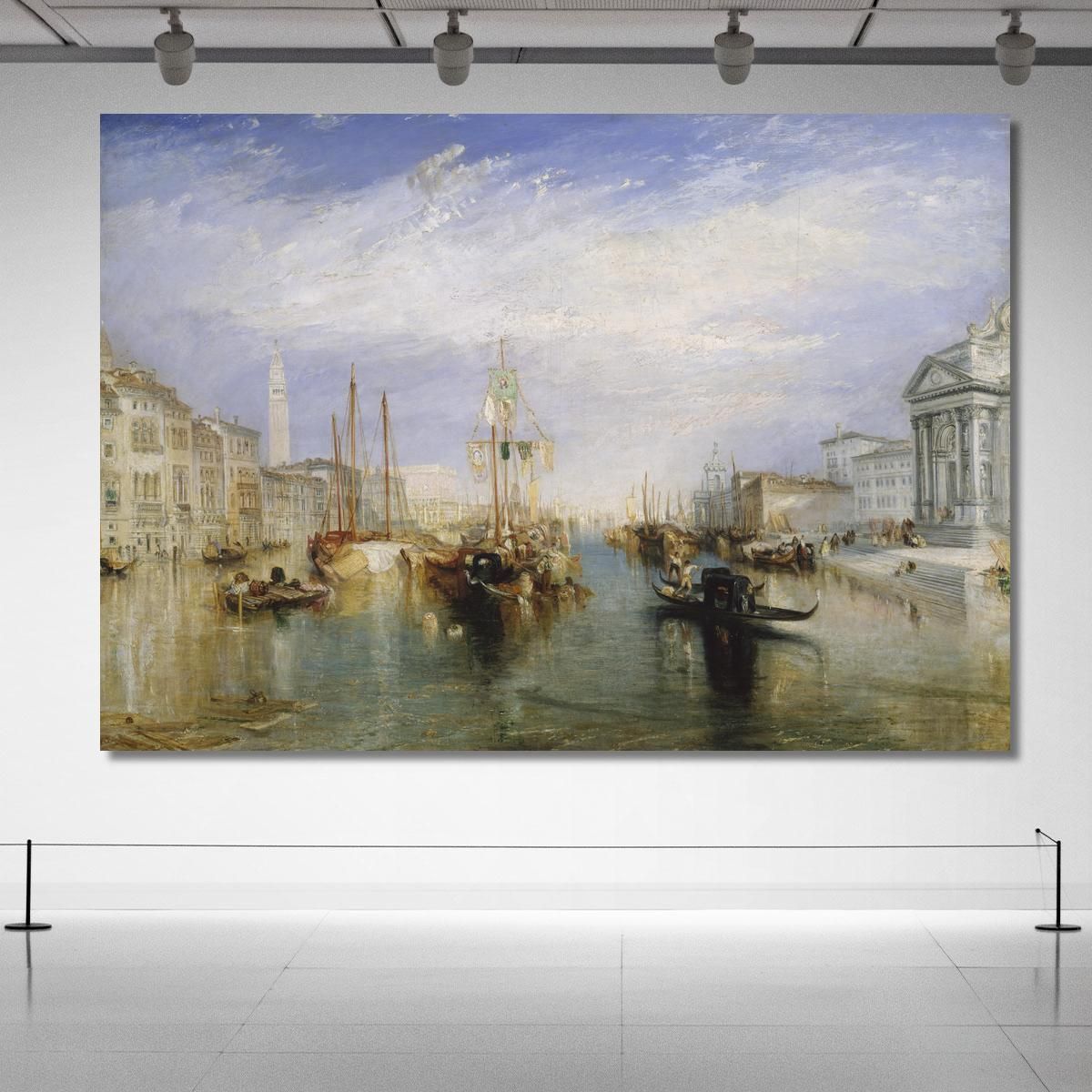 Venice From The Porch Of Madonna Della Salute Joseph Mallord William Turner jwt16 canvas print 