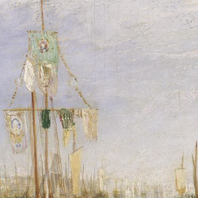 Venice From The Porch Of Madonna Della Salute Joseph Mallord William Turner jwt16 canvas print