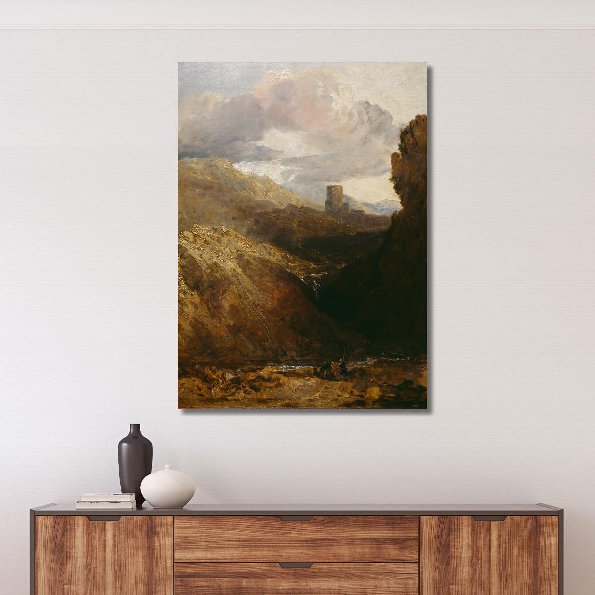 Dolbadarn Castle Joseph Mallord William Turner jwt18 canvas print 