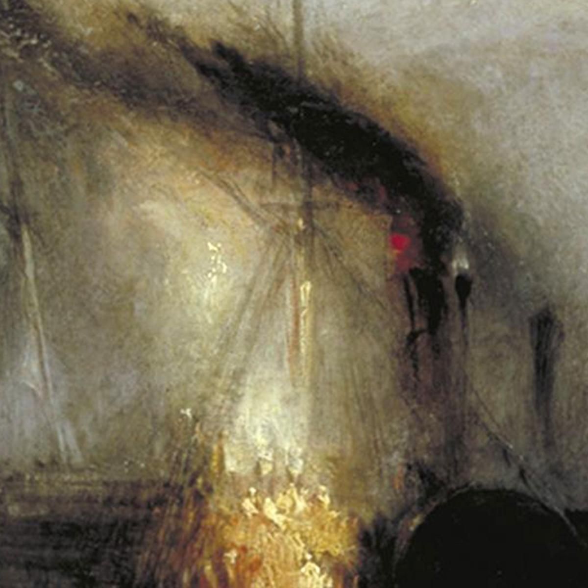 Peace - Burial At Sea Joseph Mallord William Turner jwt20 canvas print