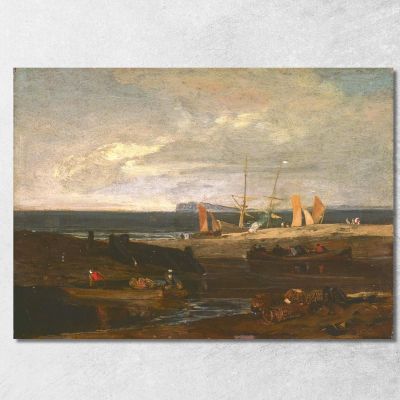 A Scene On The English Coast Joseph Mallord William Turner jwt23 canvas print 