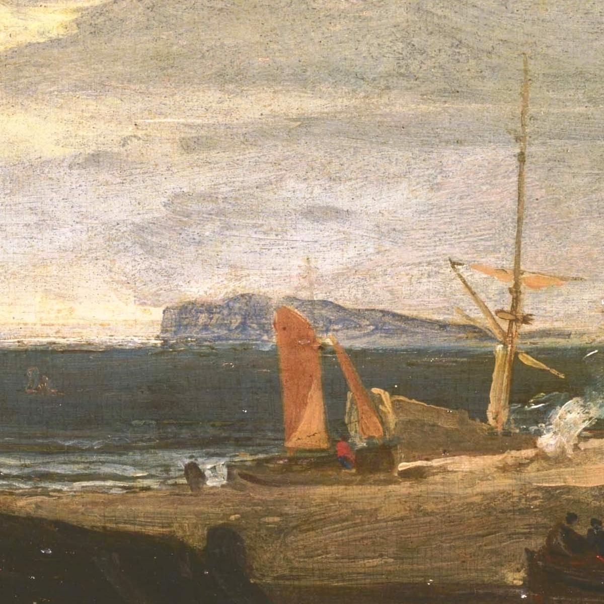A Scene On The English Coast Joseph Mallord William Turner jwt23 canvas print