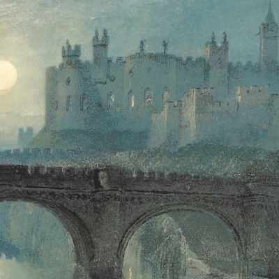 Alnwick Castle Joseph Mallord William Turner jwt26 canvas print